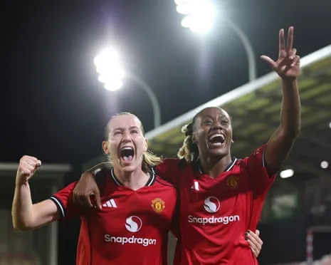 Elisabeth Terland Treble Propels Manchester United Through to The Champions League Main Draw